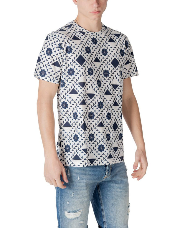 Antony Morato Blue Cotton T-Shirt