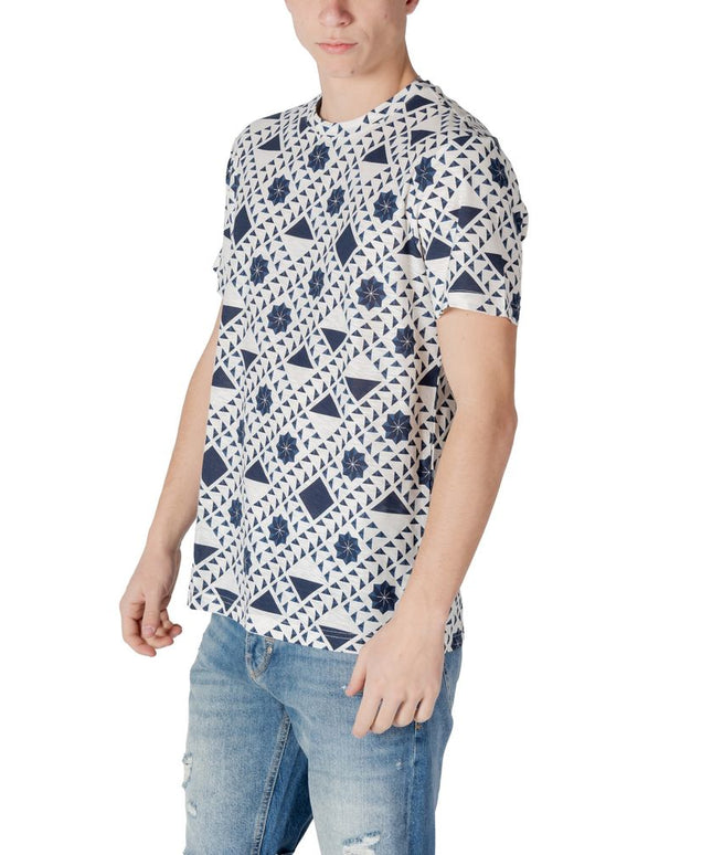 Antony Morato Blue Cotton T-Shirt
