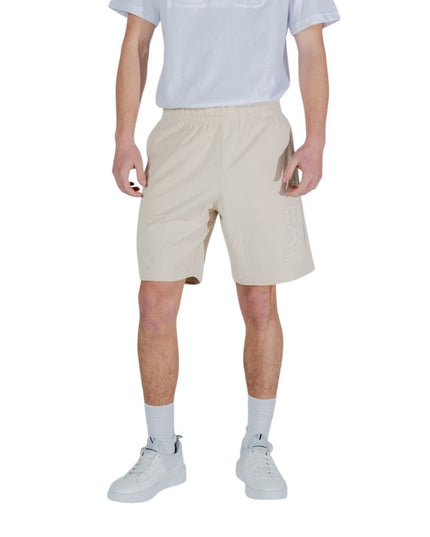 EA7 Emporio Armani Beige Cotton Bermuda