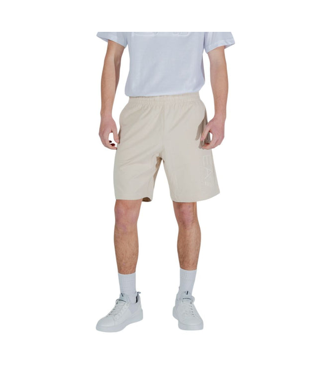 EA7 Emporio Armani Beige Cotton Bermuda