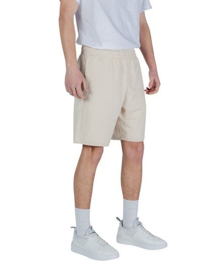 EA7 Emporio Armani Beige Cotton Bermuda
