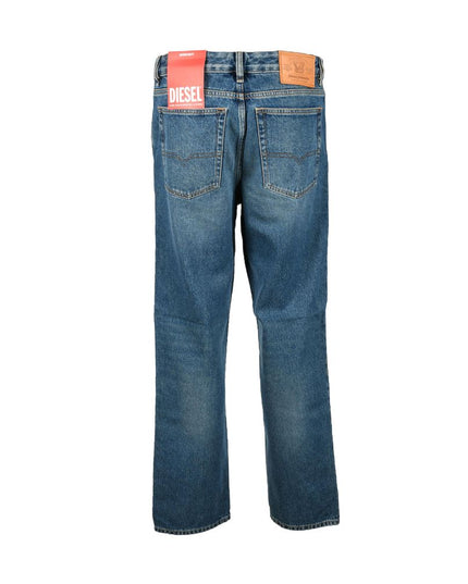 Diesel Blue Cotton Skinny Jean