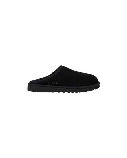 UGG Black Suede Leather Clog