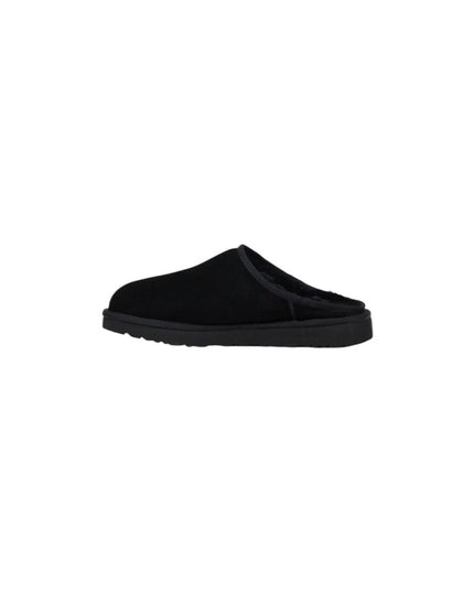UGG Black Suede Leather Clog
