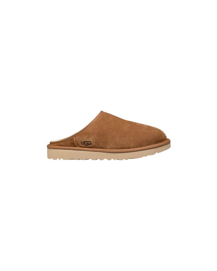 UGG Beige Suede Leather Clog