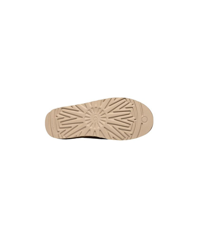 UGG Beige Suede Leather Clog