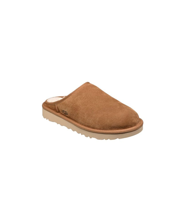 UGG Beige Suede Leather Clog