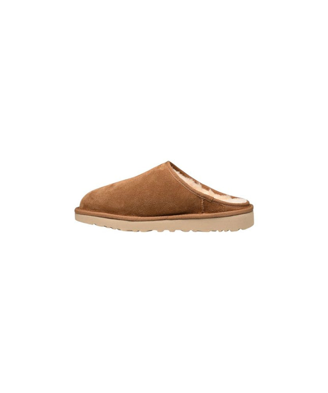 UGG Beige Suede Leather Clog