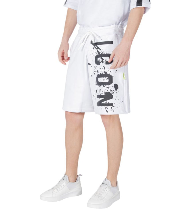 Icon White Cotton Bermuda