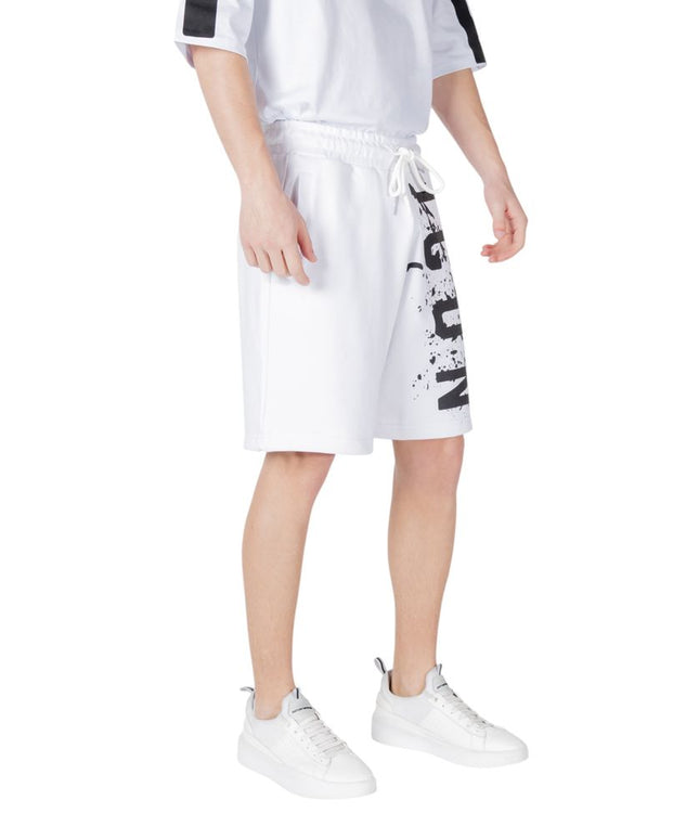 Icon White Cotton Bermuda