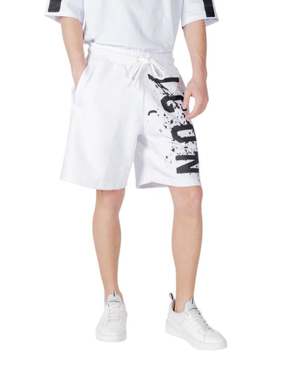 Icon White Cotton Bermuda