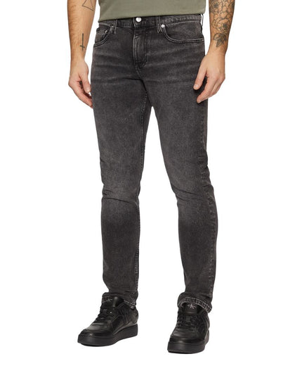 Calvin Klein Jeans Gray Cotton Skinny Jean