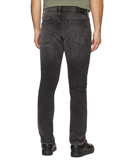Calvin Klein Jeans Gray Cotton Skinny Jean