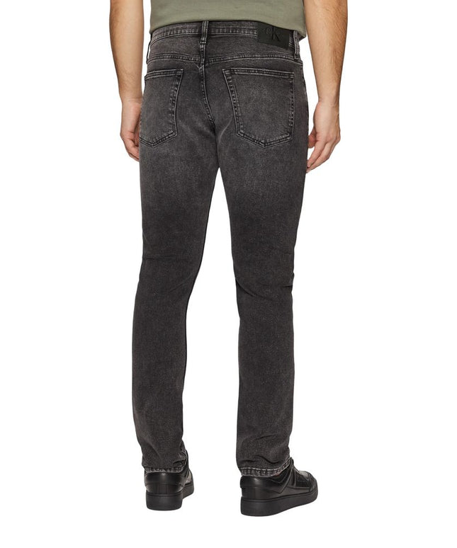 Calvin Klein Jeans Gray Cotton Skinny Jean