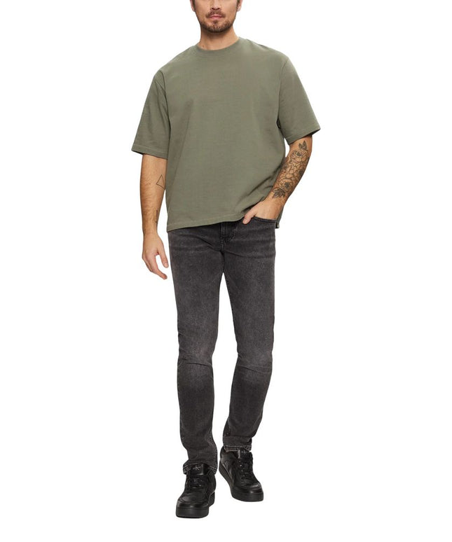 Calvin Klein Jeans Gray Cotton Skinny Jean