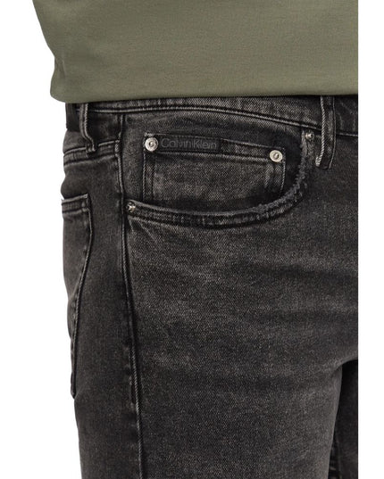 Calvin Klein Jeans Gray Cotton Skinny Jean
