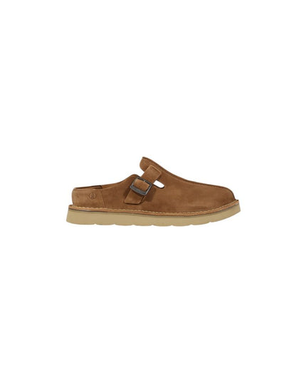 Clarks Beige Suede Leather Clog