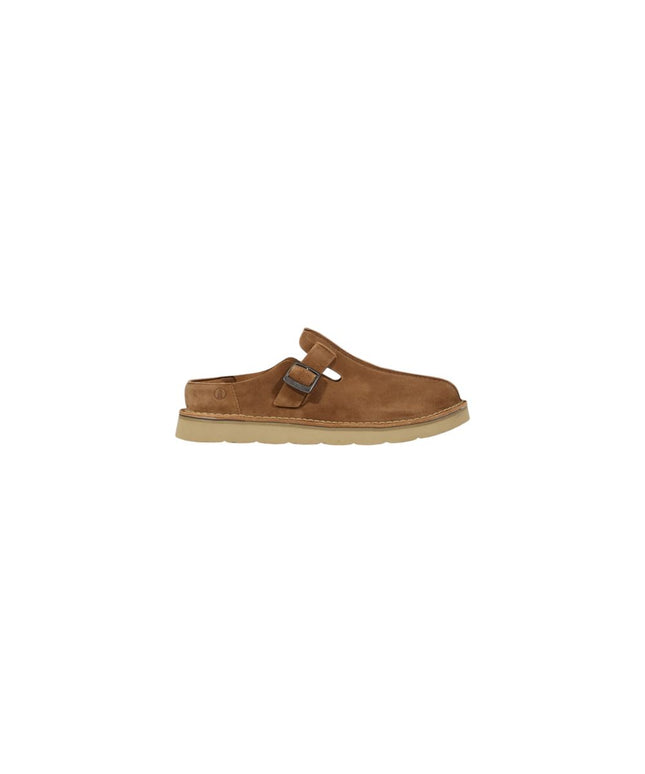 Clarks Beige Suede Leather Clog
