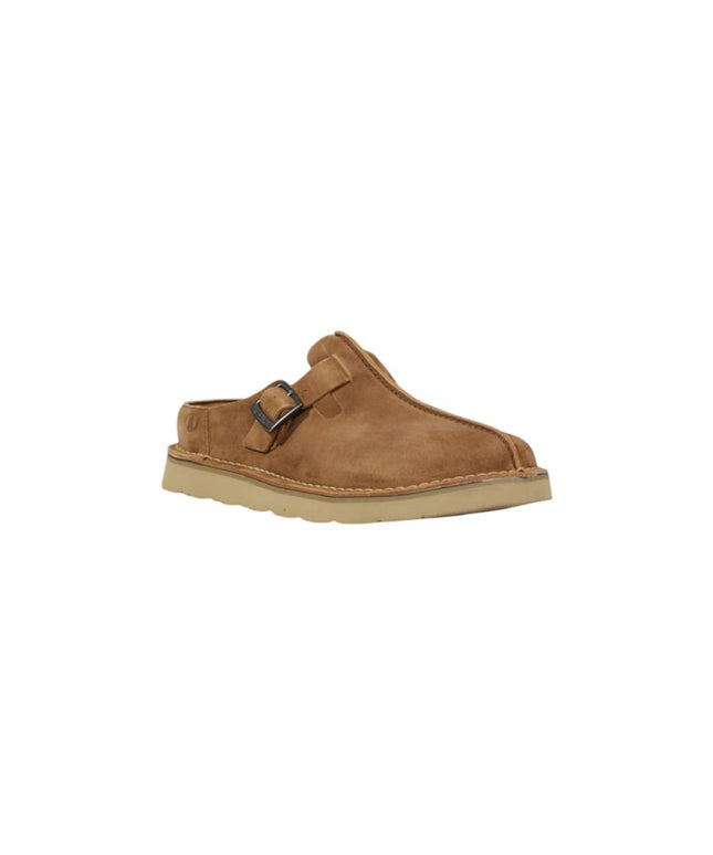 Clarks Beige Suede Leather Clog