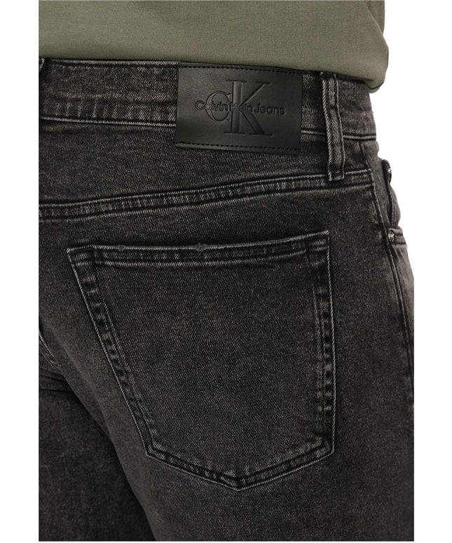 Calvin Klein Jeans Gray Cotton Skinny Jean