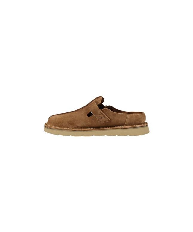 Clarks Beige Suede Leather Clog