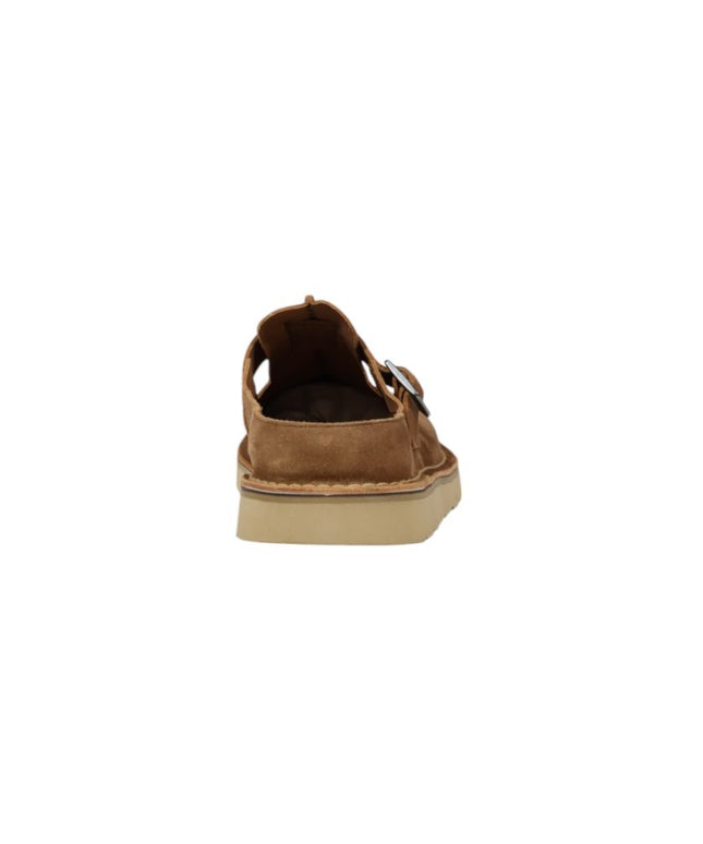 Clarks Beige Suede Leather Clog