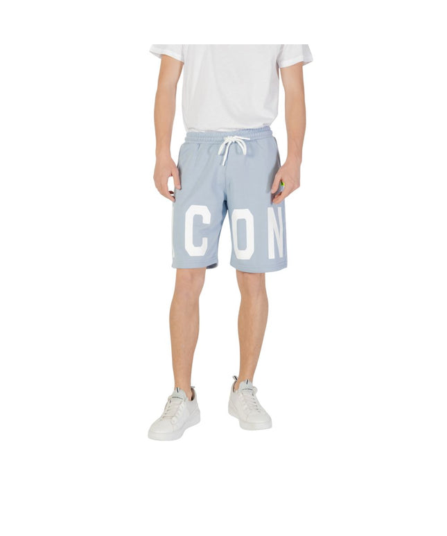 Icon Blue Cotton Bermuda