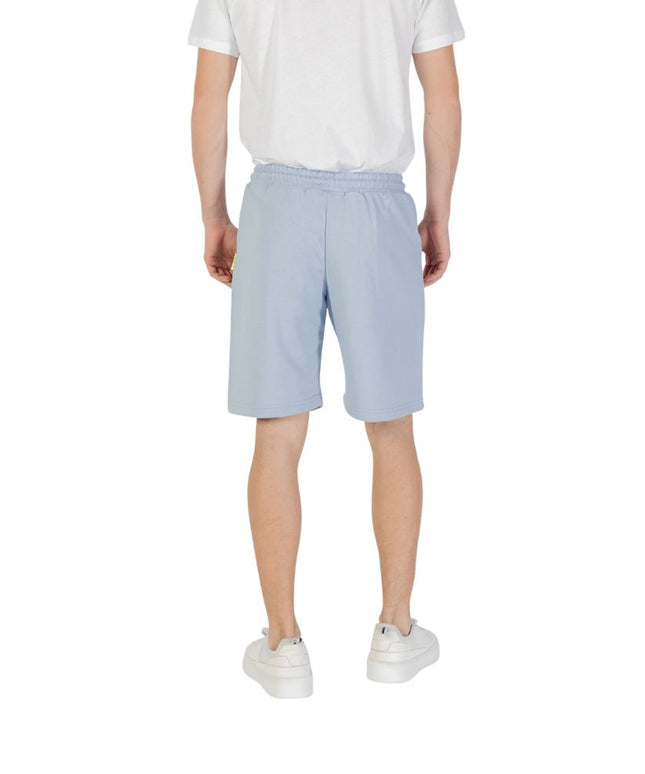 Icon Blue Cotton Bermuda