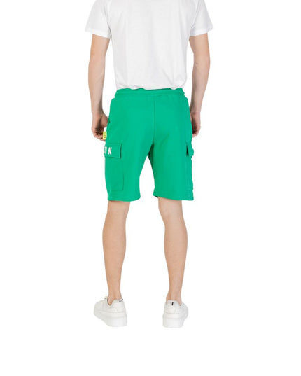 Icon Green Cotton Bermuda