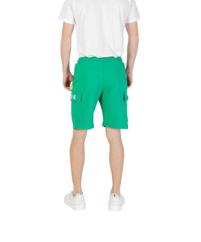 Icon Green Cotton Bermuda