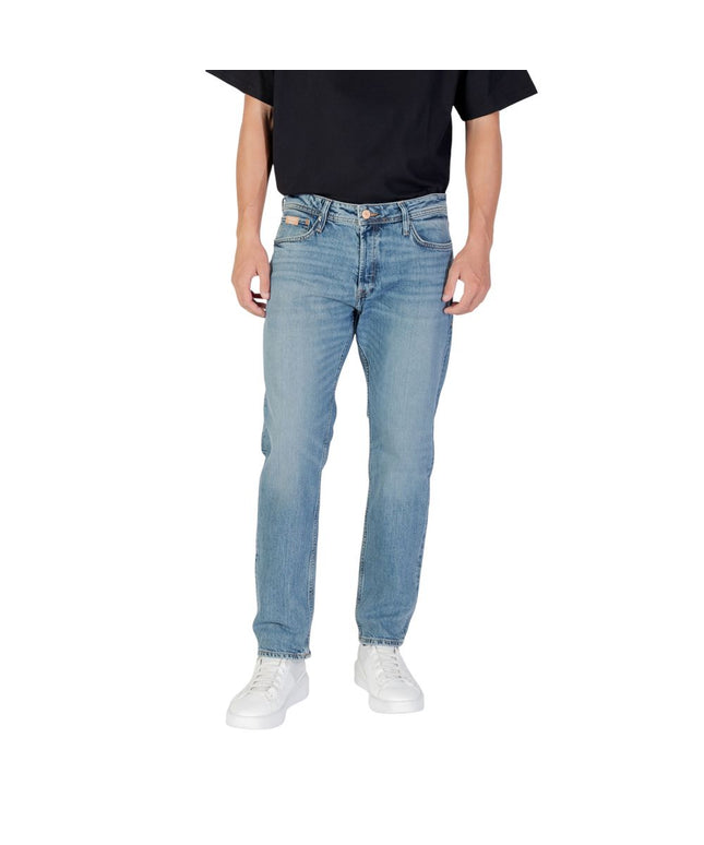 Jack Jones Blue Cotton Skinny Jean