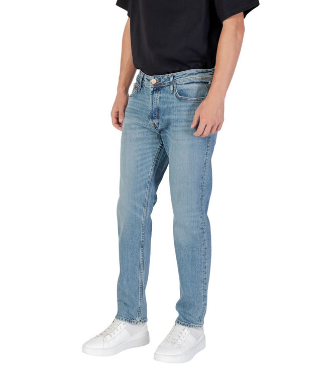 Jack Jones Blue Cotton Skinny Jean