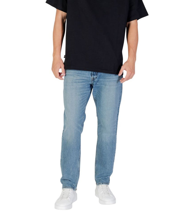 Jack Jones Blue Cotton Skinny Jean
