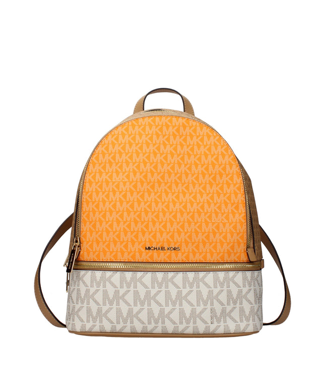 Michael Kors Beige Fabric Backpacks