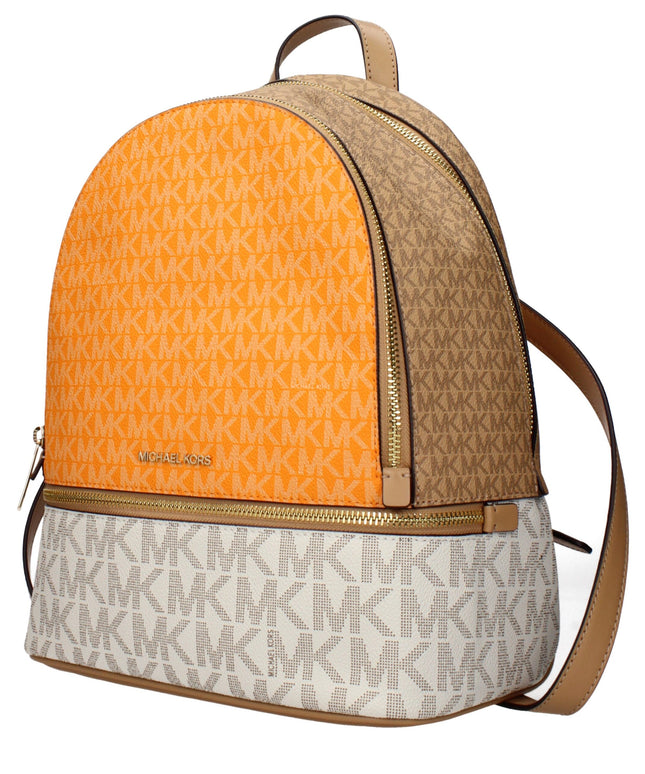 Michael Kors Beige Fabric Backpacks
