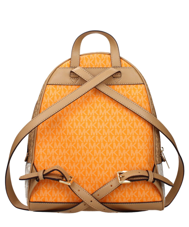 Michael Kors Beige Fabric Backpacks