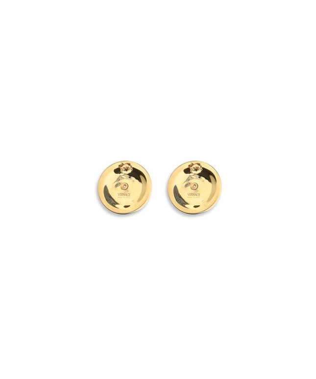 Versace Crystal Medusa Earrings