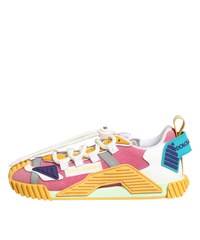 Dolce & Gabbana Multicolor Nylon NS1 Low Top Sneakers Shoes