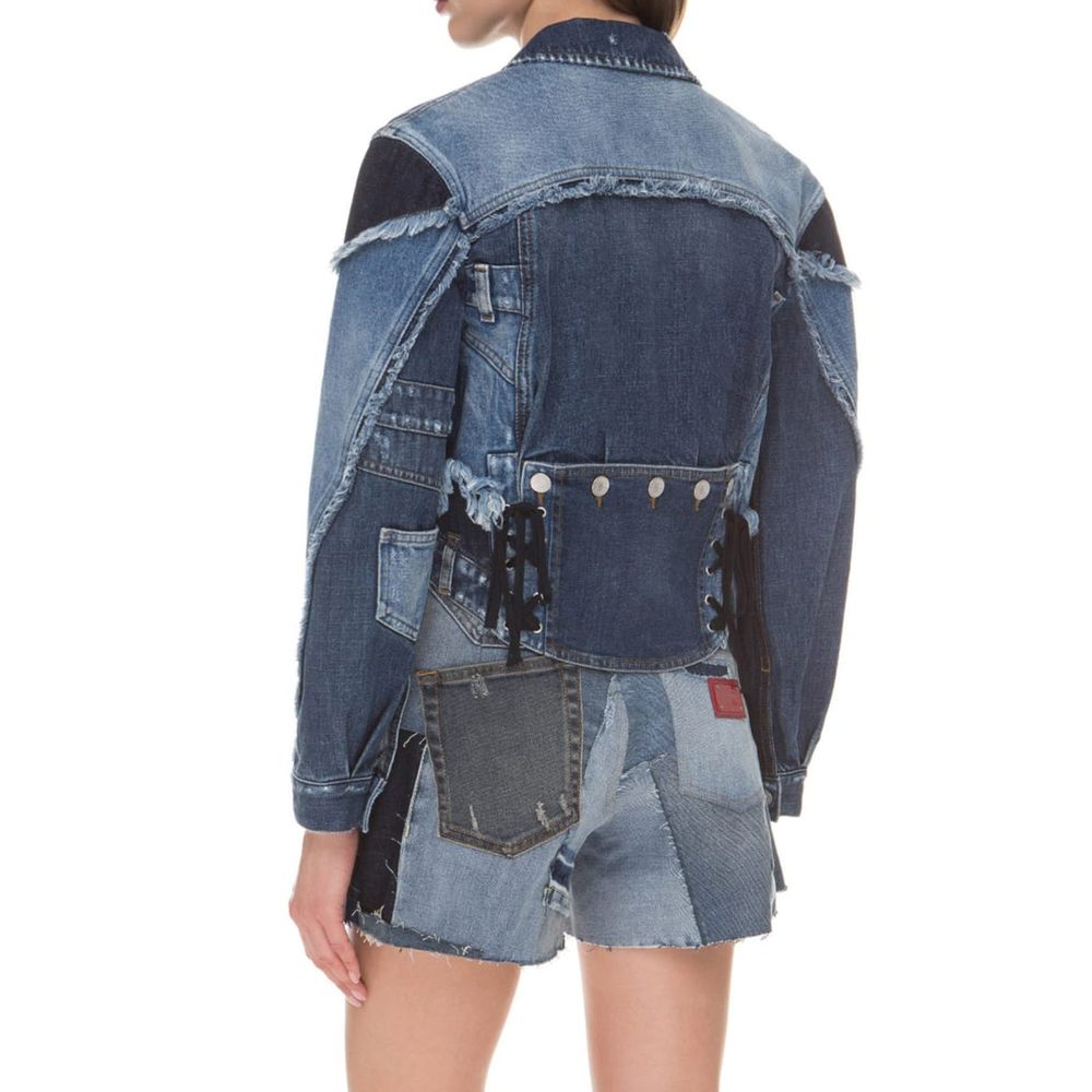 Dolce & Gabbana Denim Patchwork Jacket