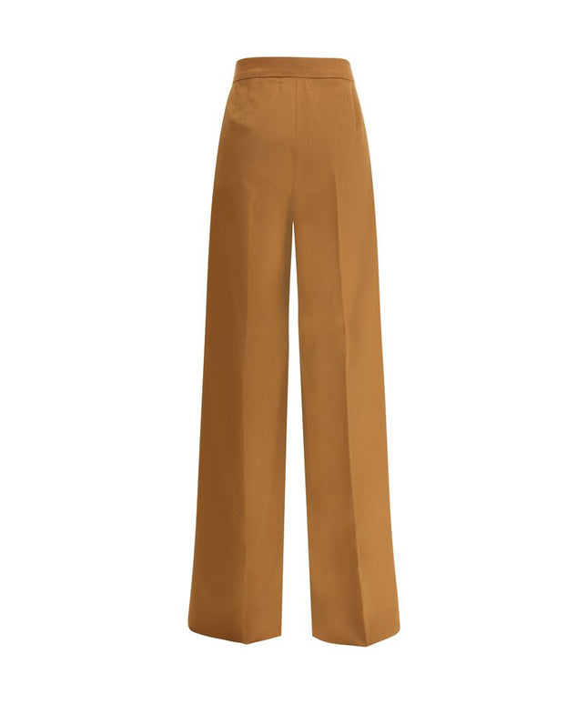 Max Mara Wide Camel Drap Pants