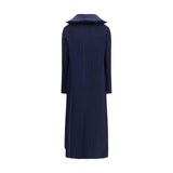 Balenciaga Ribbed Shawl-Collar Cardigan