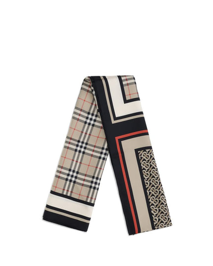 Burberry Print collage silk Scarf