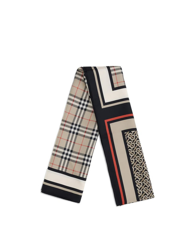 Burberry Print collage silk Scarf