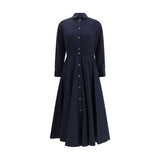 Ella Long flared Dress
