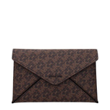 Michael Kors Brown Fabric Clutch Bags