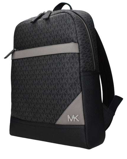 Michael Kors Black Fabric Backpacks
