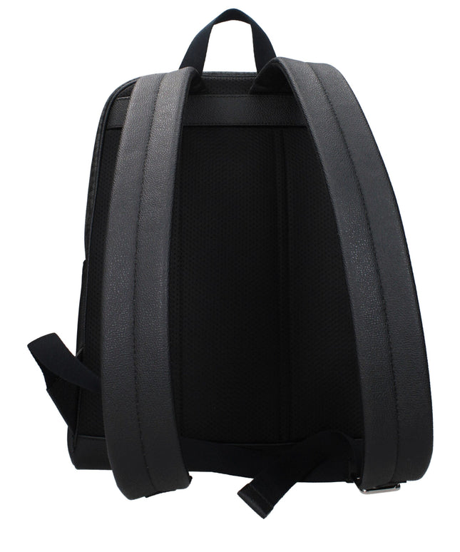 Michael Kors Black Fabric Backpacks