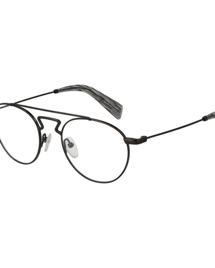 Yohji Yamamoto Black Men Glasses Frame