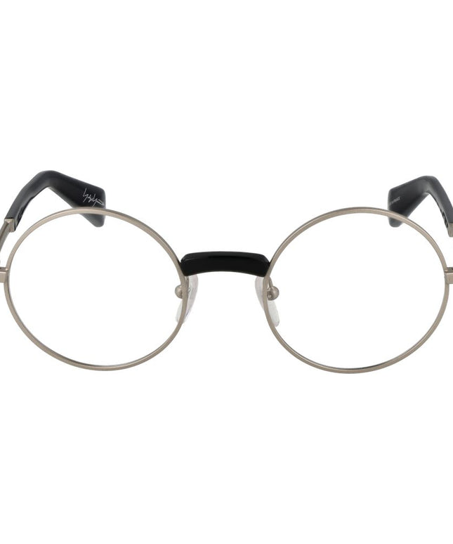 Yohji Yamamoto Silver Unisex Glasses Frame