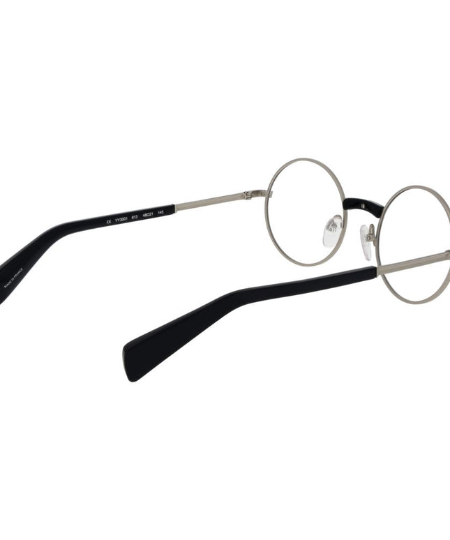 Yohji Yamamoto Silver Unisex Glasses Frame